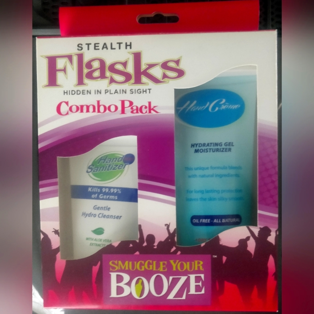 Stealth lotion hidden Flask